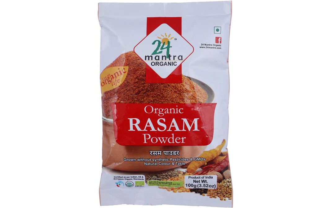 24 Mantra Organic Organic Rasam Powder    Pack  100 grams